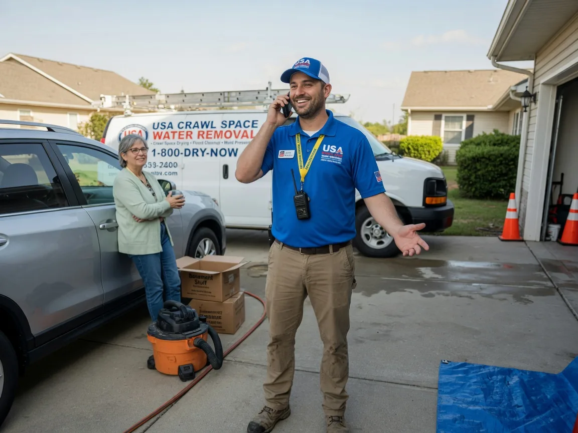 Crawl Space Water Removal Murrayville, IL FAQs